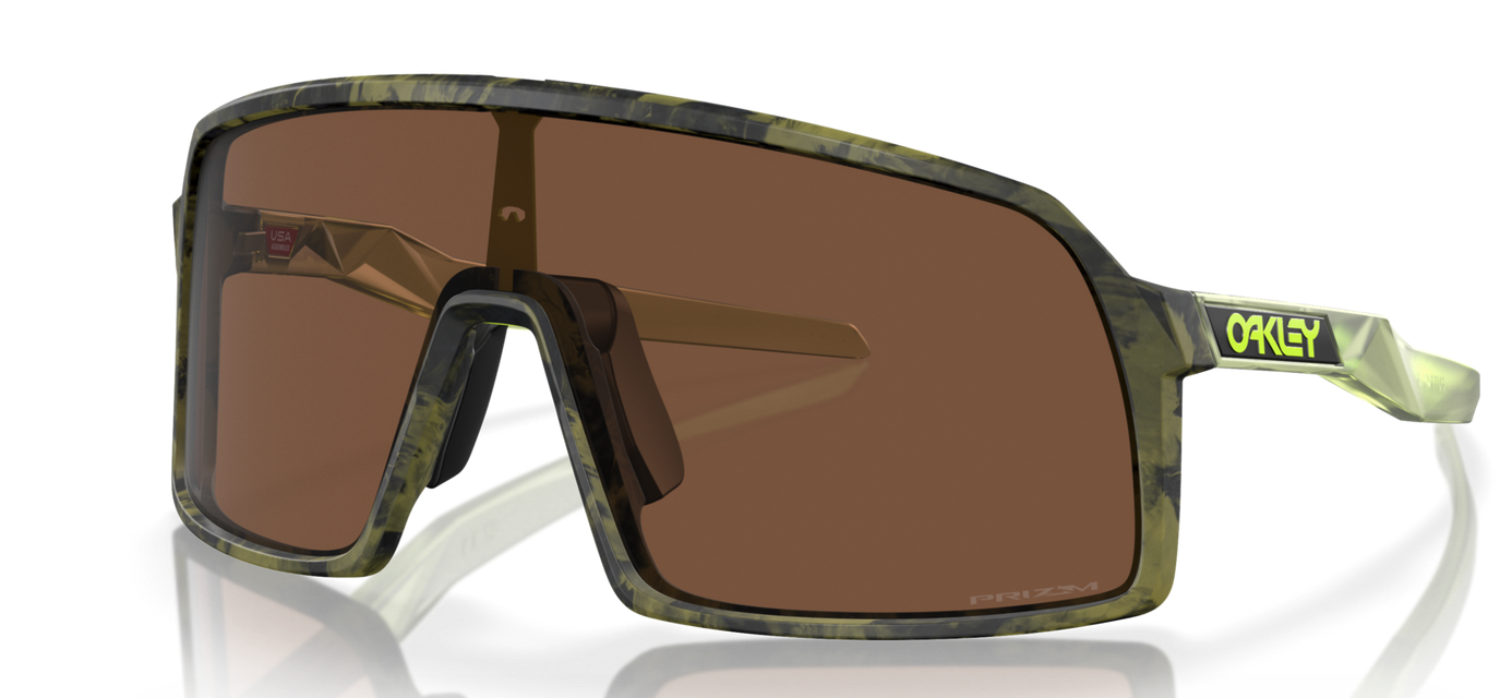 Oakley Sutro S Transparent Fern Swirl w/ Prizm Bronze – Ascension Vélo