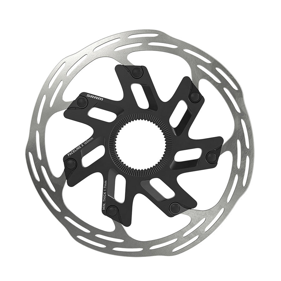 Paceline X, 160mm, Center Lock, Internal notches lock ring