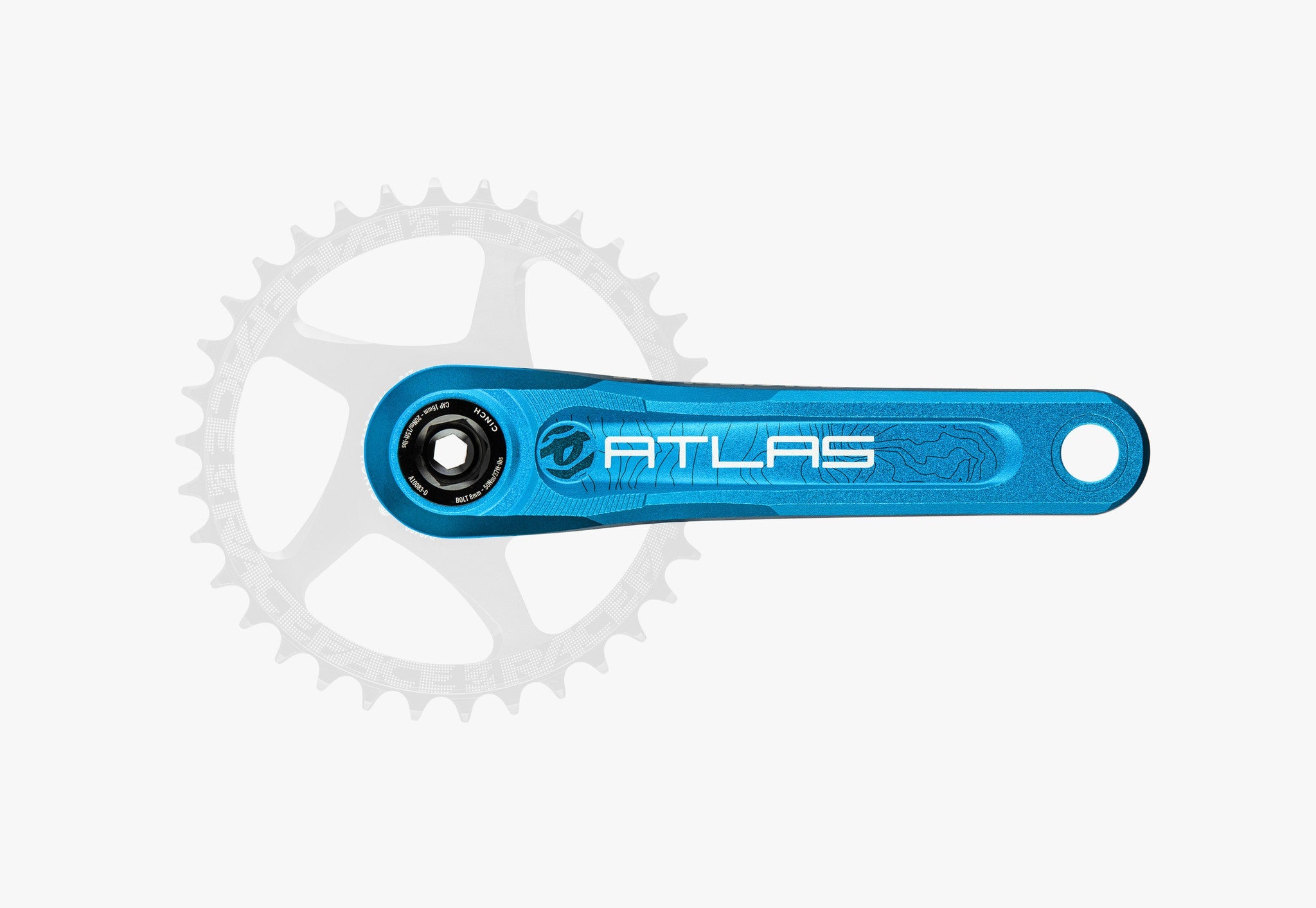 ATLAS Crankarm 170mm - 83MM shell - BLUE