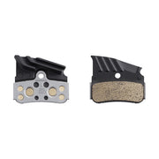 Shimano, N-Type, Disc Brake Pads, Shape: Shimano N-Type, Metallic, Pair, IBPN04CMFA