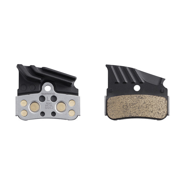 Shimano, N-Type, Disc Brake Pads, Shape: Shimano N-Type, Metallic, Pair, IBPN04CMFA