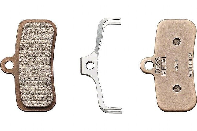 Shimano, Type D, Plaquettes de freins à disque, Forme: Shimano D-Type/H-Type, Métallique, Paire, IBPD02SMXA