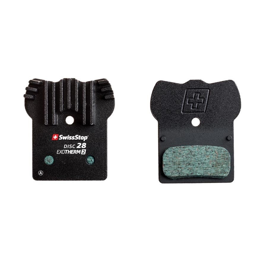 Exotherm2 28, Plaquettes de freins à disque, Forme: Shimano G-Type/F-Type/J-Type, Organic, Paire