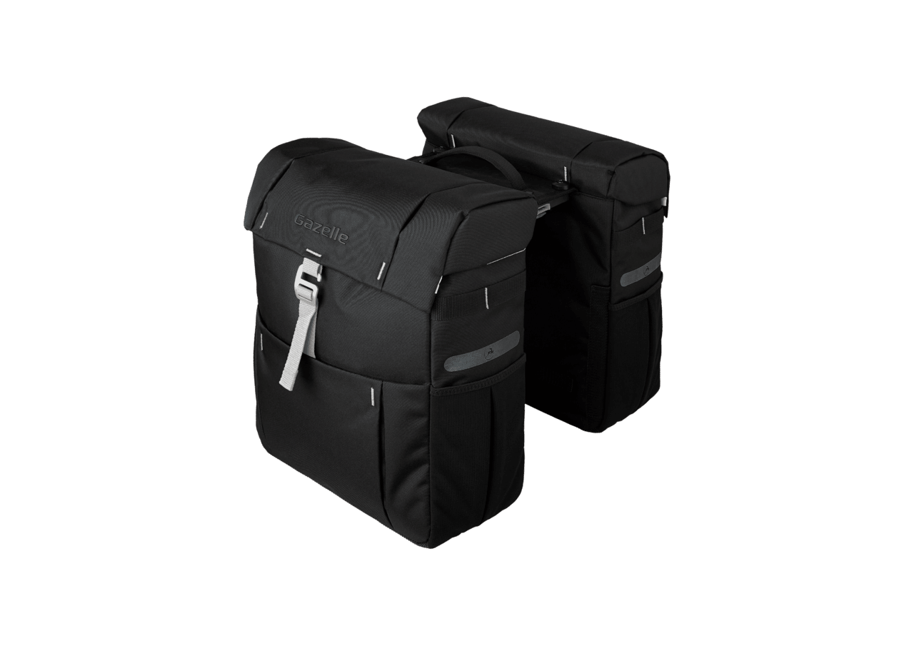 Double Pannier sac, Noir MIK
