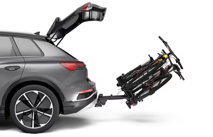 Epos 2-bike platform hitch bike rack 4pin/Lights black/aluminum