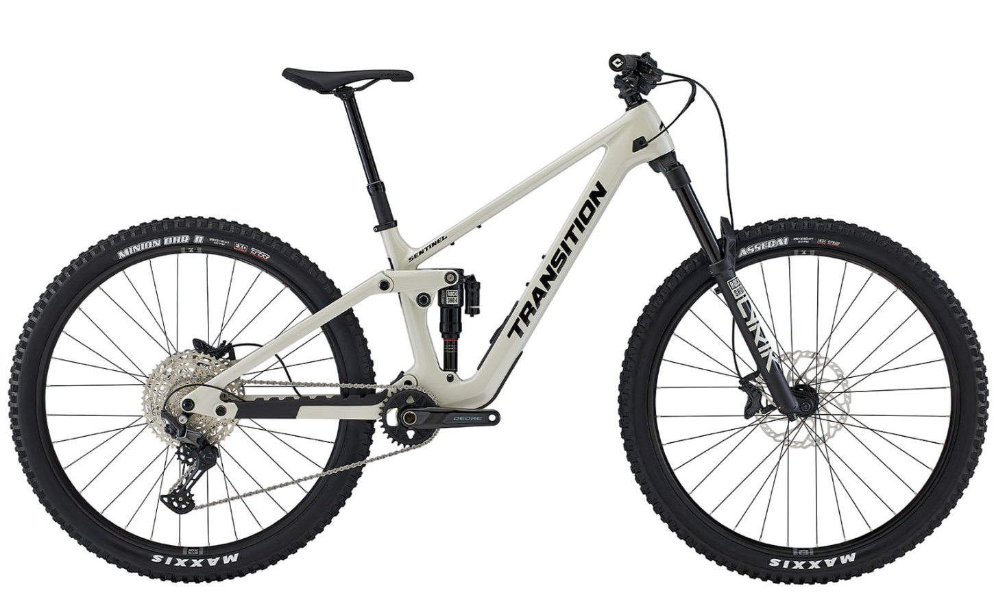 Sentinel Carbon Deore (Large, Glacier White)