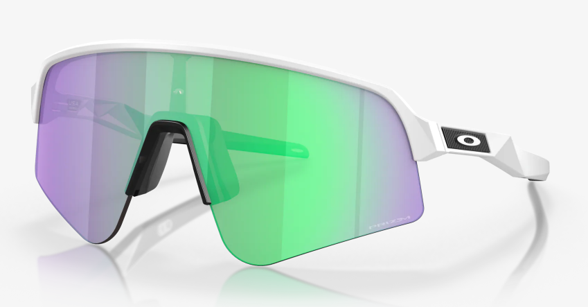 Sutro Lite Sweep, Matte White, Prizm Road Jade