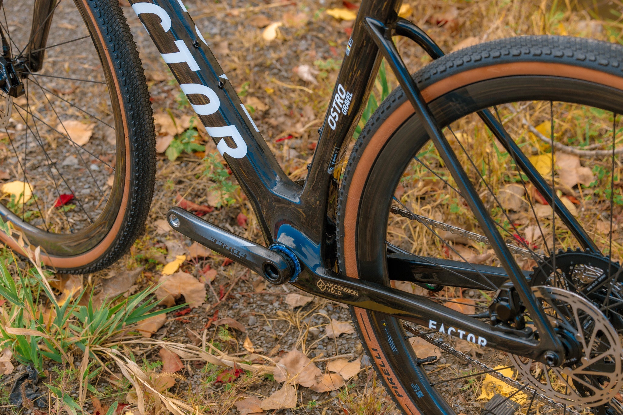 Ostro Gravel, 56cm, montage custom