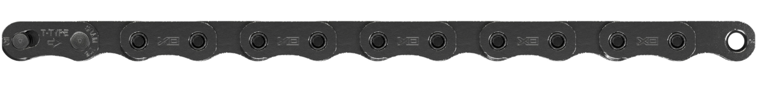 X0 Eagle T-Type Flattop, Chain, Speed: 12, Links: 126, Black