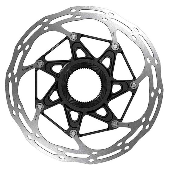 Centerline 2 Piece Rounded, Disc brake rotor, Center Lock, 180mm