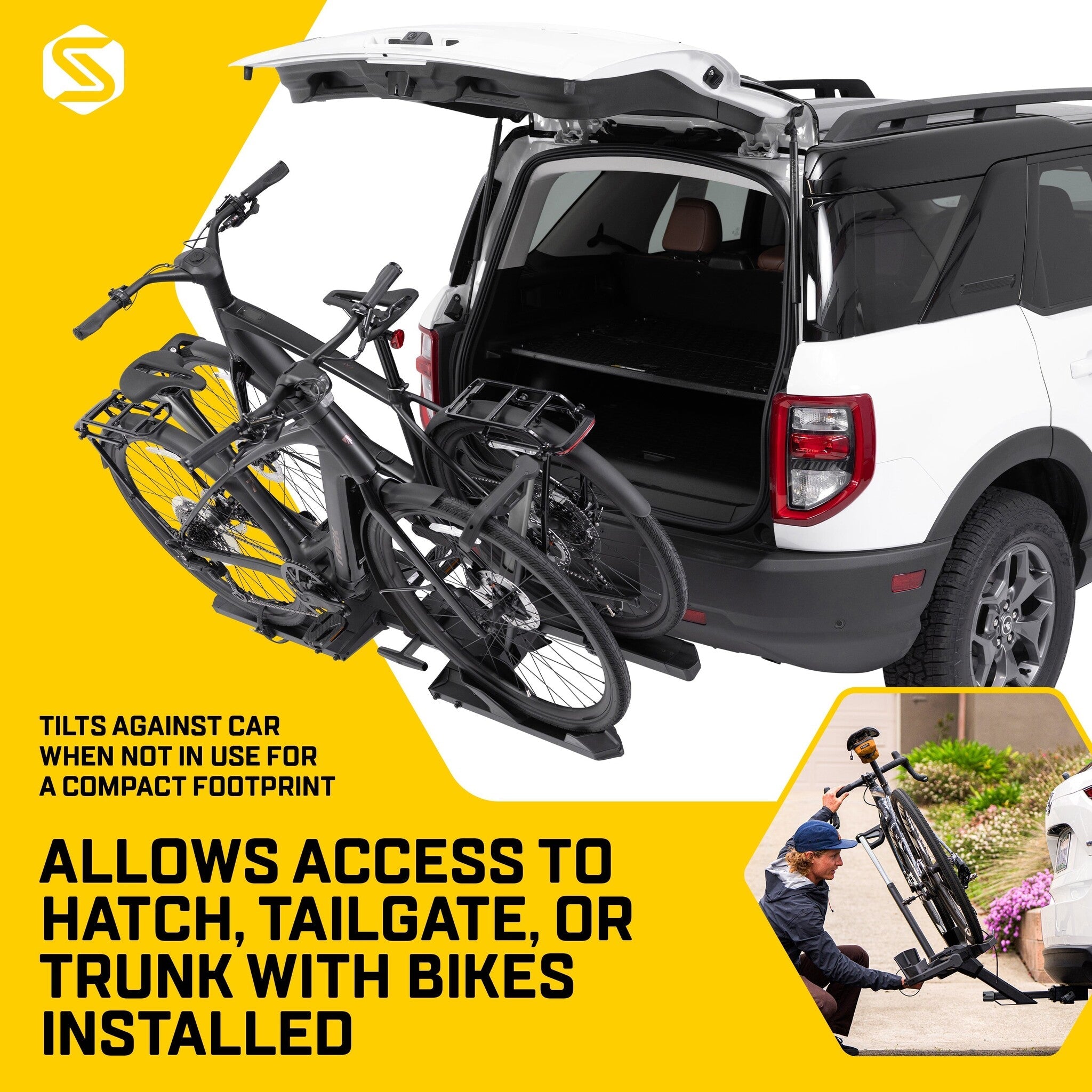SuperClamp G4 2-Bike Hitch Rack