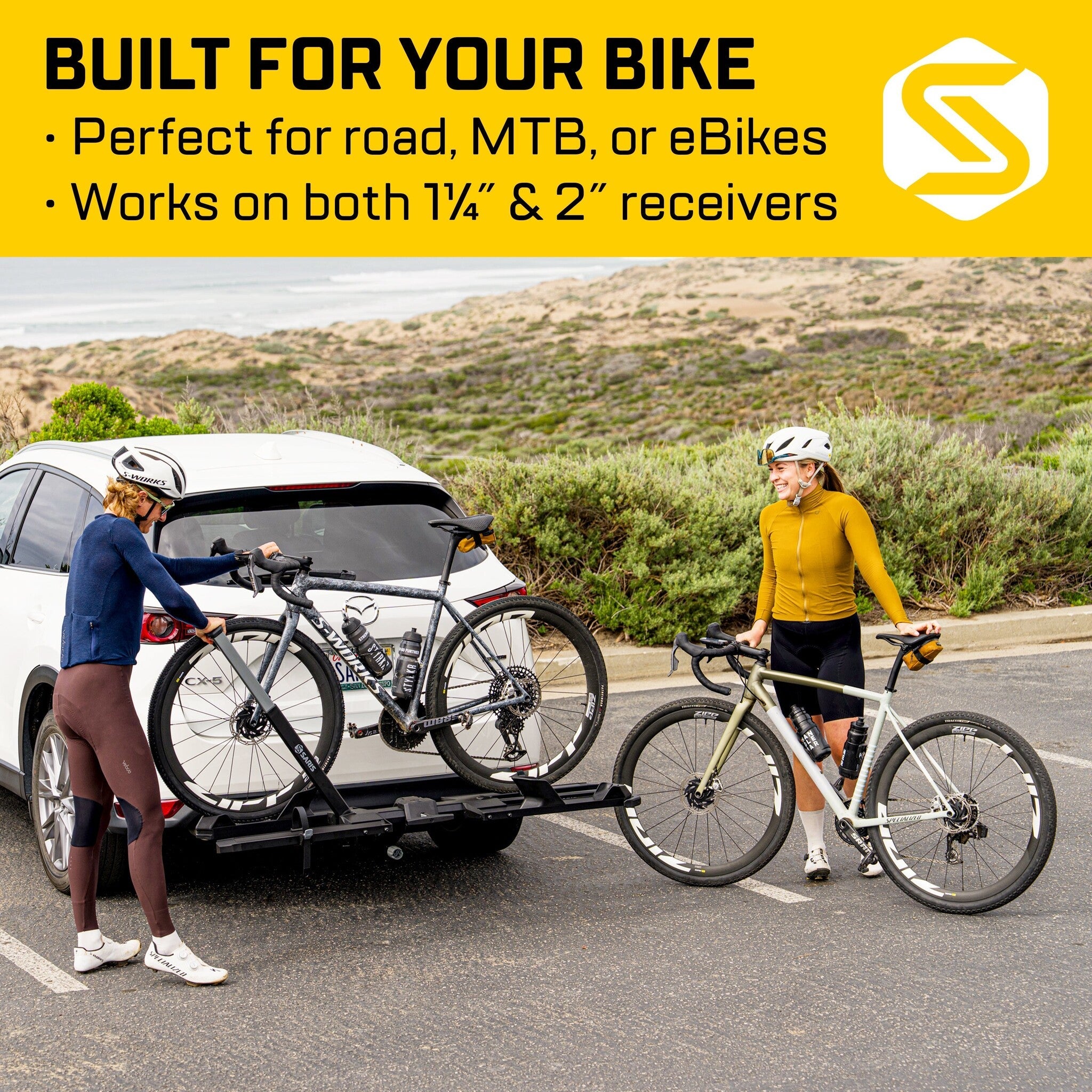 SuperClamp G4 2-Bike Hitch Rack