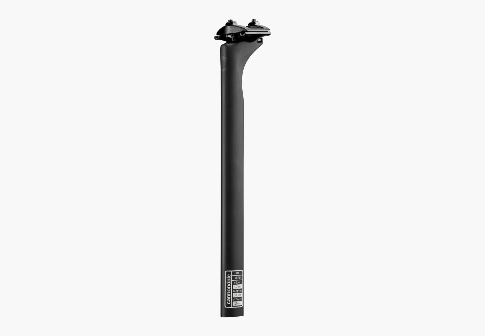 C1 Aero 27 Smart Crb S-post 330 15mm O/Set   |    Black