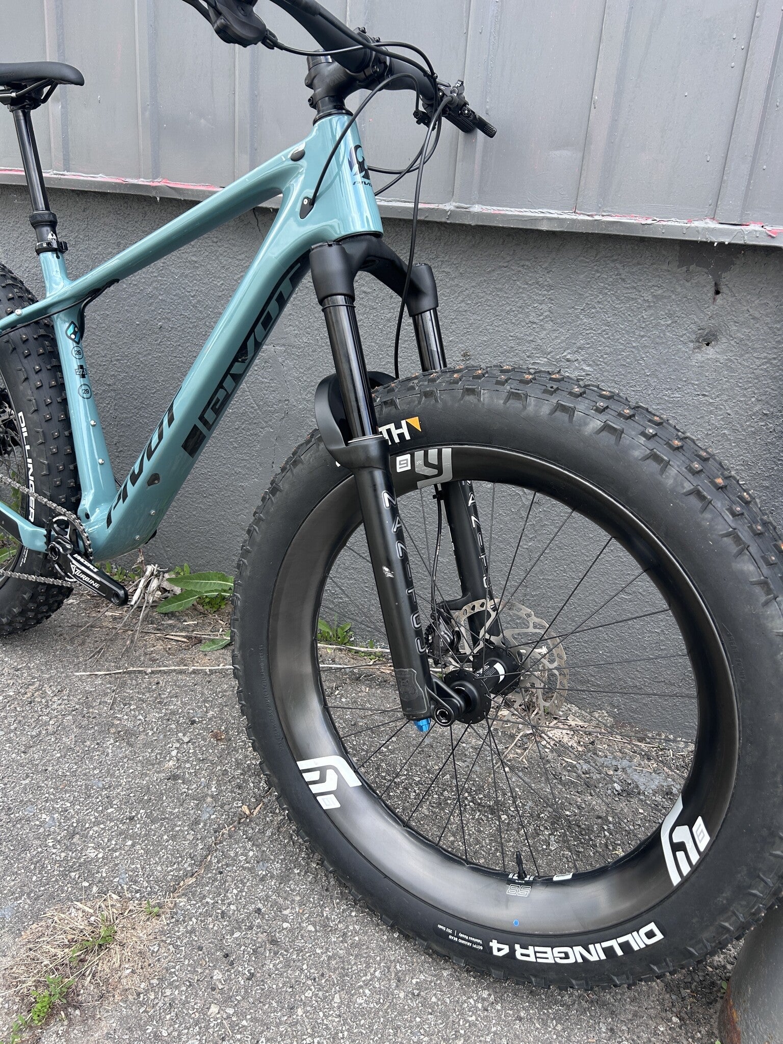Les Fat, LG, ENVE wheels, XT, usagé