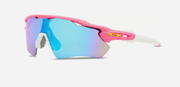 Radar EV Path, Neon Pink Splatter, Prizm Sapphire