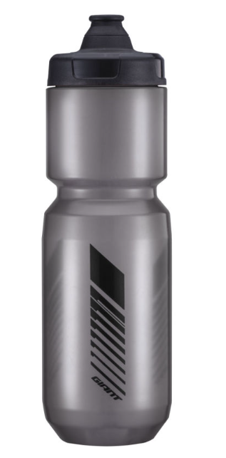 Cleanspring water bottle - 750ml Clear Black/Black 750ml