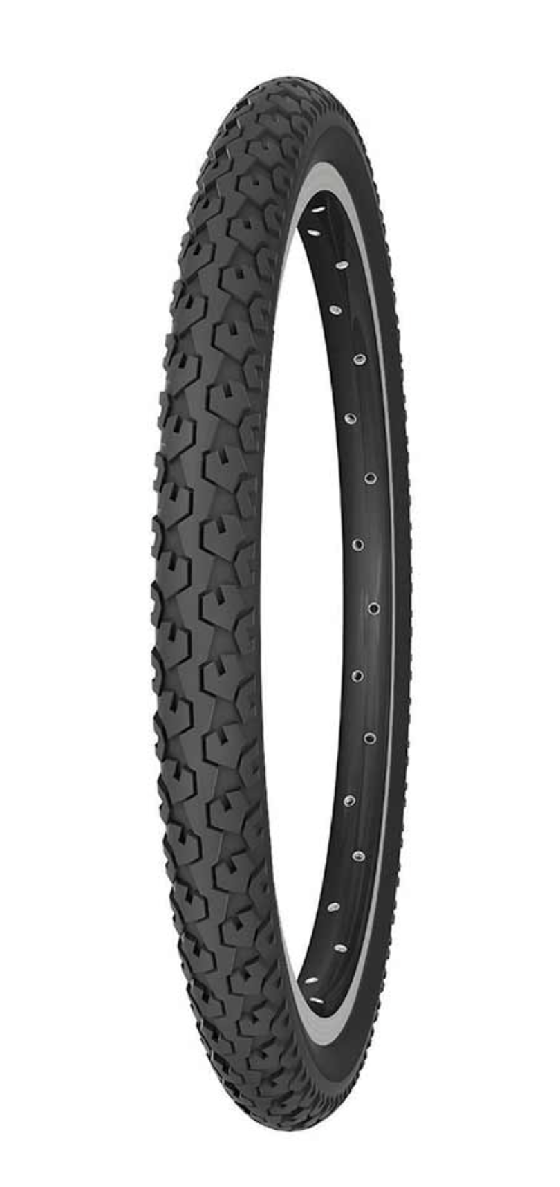 Michelin, Country Junior, Tire, 16''x1.75, Wire, Clincher, 22TPI, Black