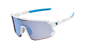 Aurea Sunglasses Frame: White Lens: Zeiss Tinted